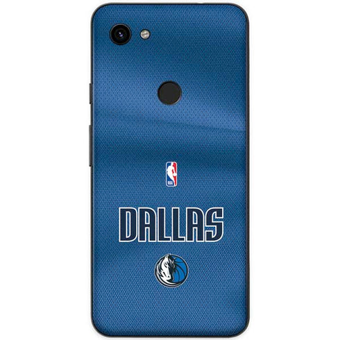 NBA Dallas Mavericks Jersey Google Pixel 3a XL Skin